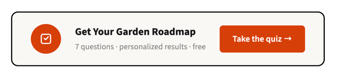 Gardening Quiz Roadmap